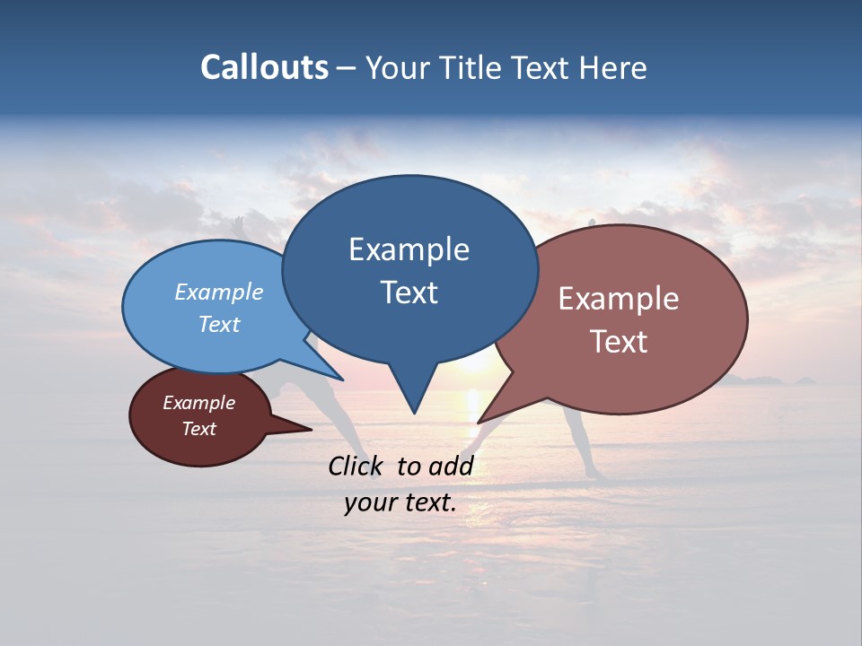 Sun Emotional Coast PowerPoint Template
