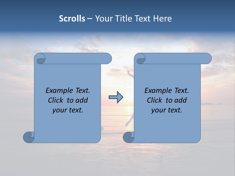 Sun Emotional Coast PowerPoint Template