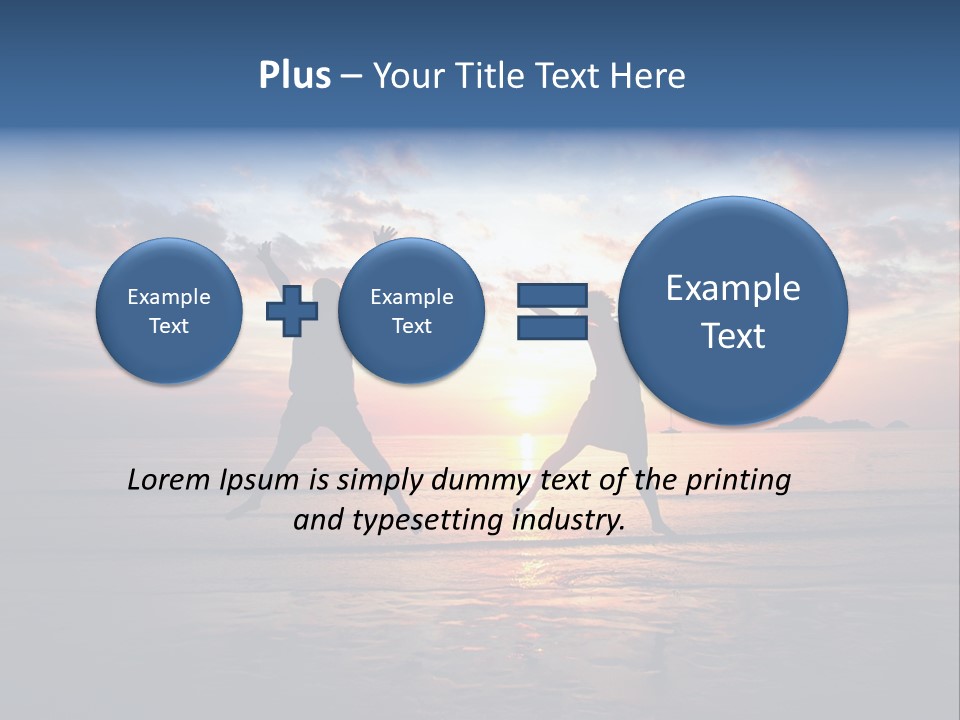 Sun Emotional Coast PowerPoint Template