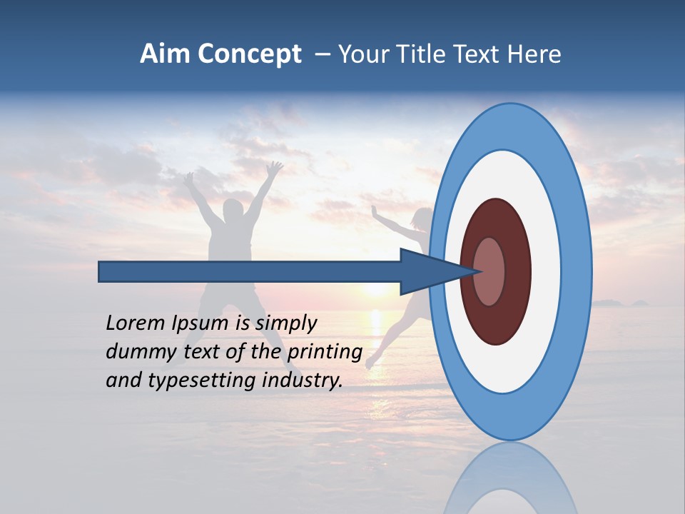 Sun Emotional Coast PowerPoint Template