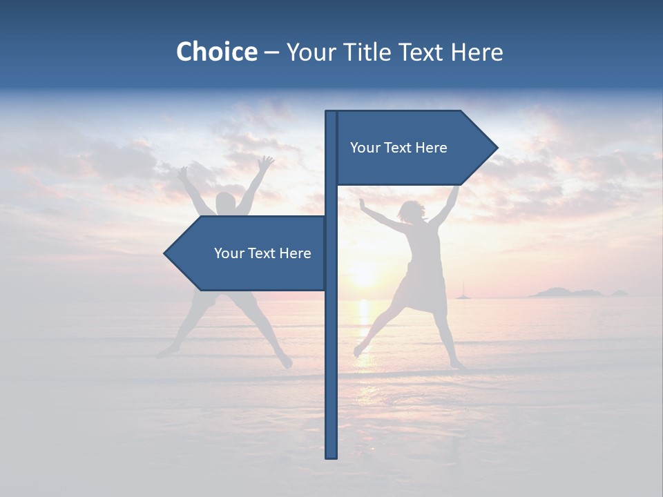 Sun Emotional Coast PowerPoint Template