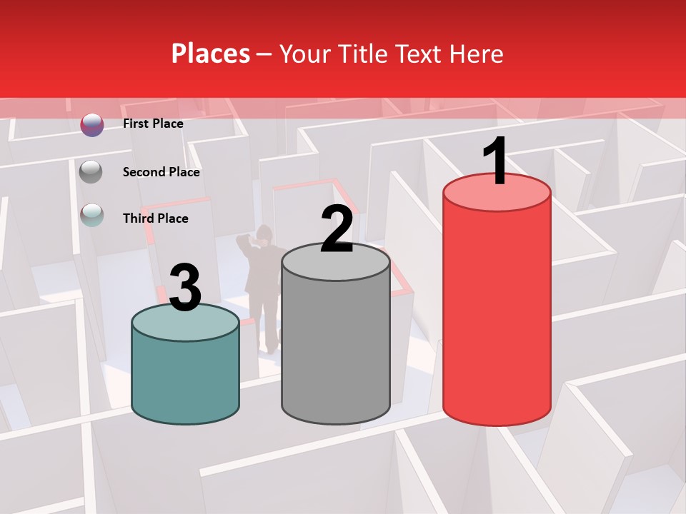 Nobody Reflection Sign PowerPoint Template