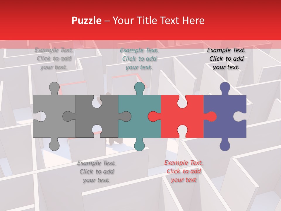 Nobody Reflection Sign PowerPoint Template