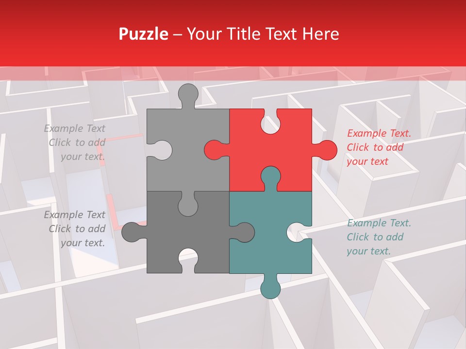 Nobody Reflection Sign PowerPoint Template