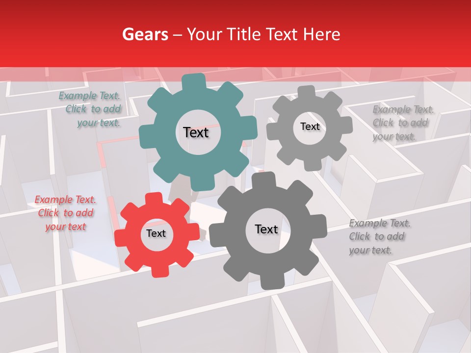 Nobody Reflection Sign PowerPoint Template