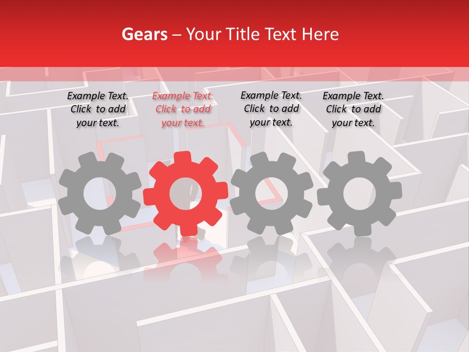 Nobody Reflection Sign PowerPoint Template