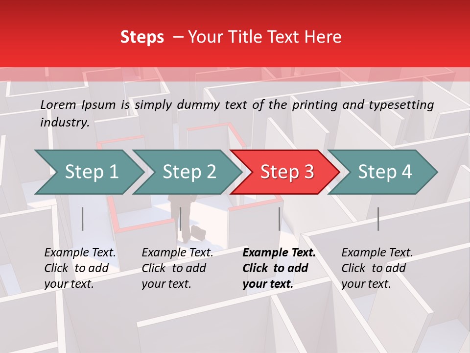 Nobody Reflection Sign PowerPoint Template