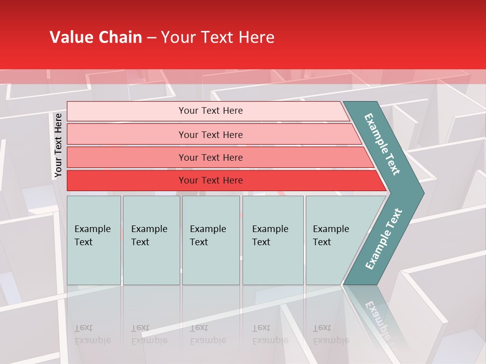 Nobody Reflection Sign PowerPoint Template