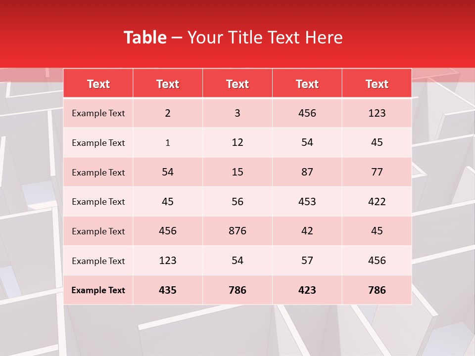 Nobody Reflection Sign PowerPoint Template