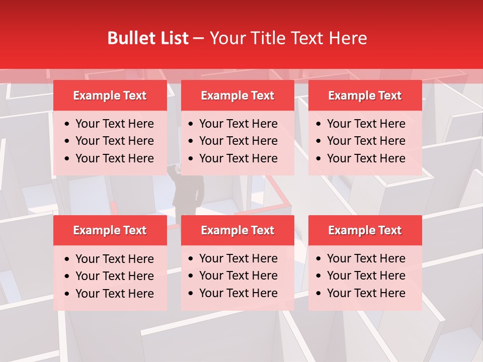 Nobody Reflection Sign PowerPoint Template