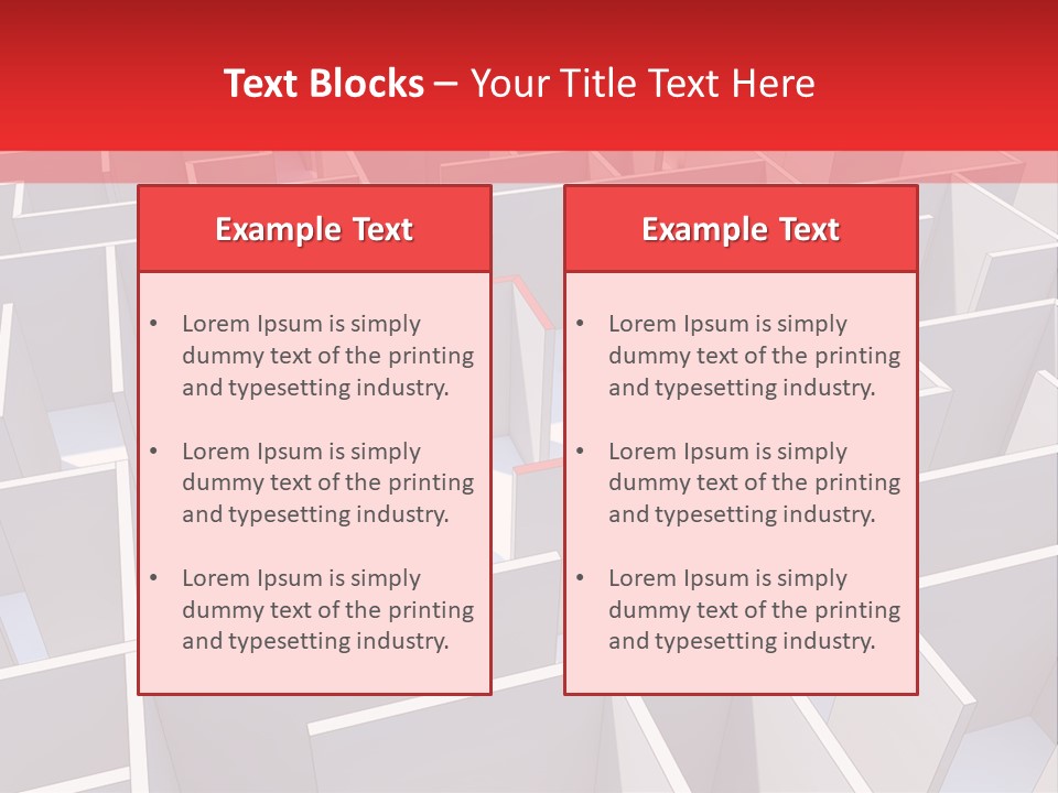 Nobody Reflection Sign PowerPoint Template