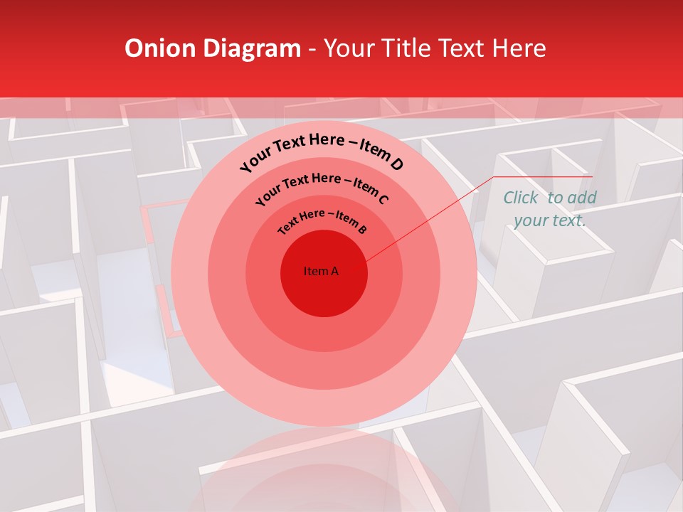 Nobody Reflection Sign PowerPoint Template