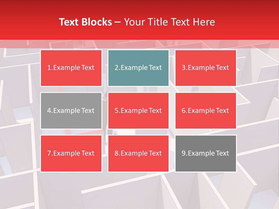 Nobody Reflection Sign PowerPoint Template