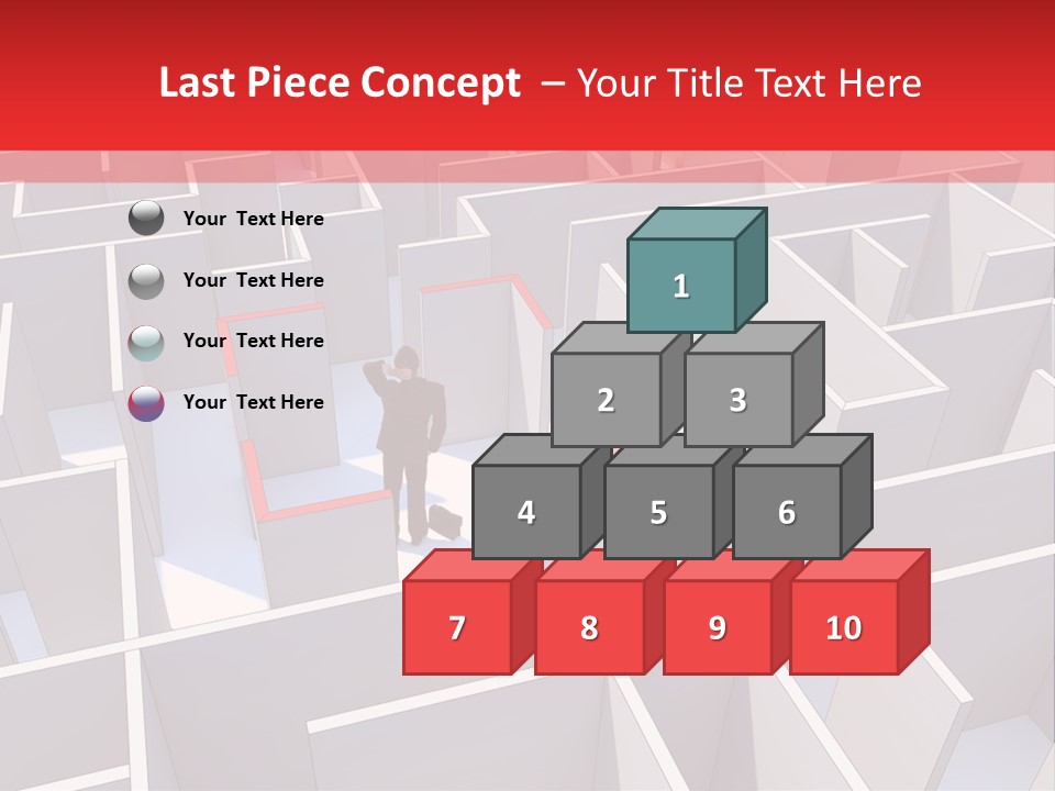 Nobody Reflection Sign PowerPoint Template