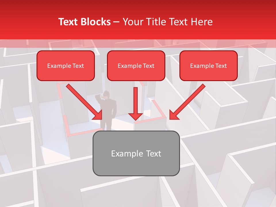 Nobody Reflection Sign PowerPoint Template