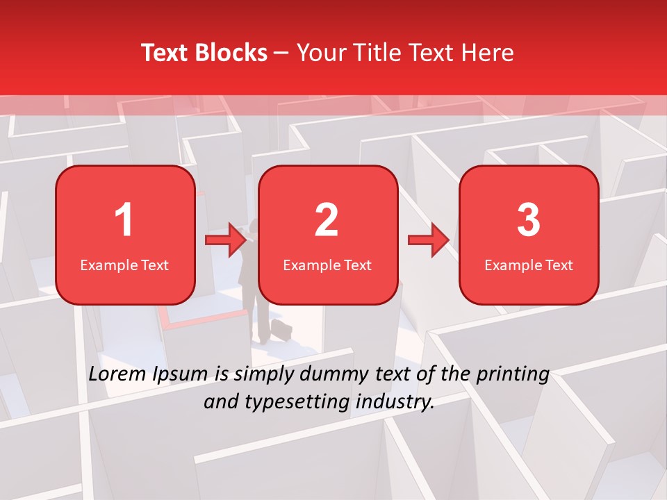 Nobody Reflection Sign PowerPoint Template