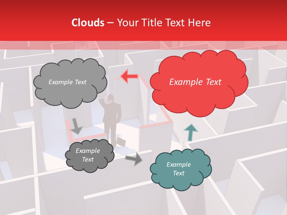 Nobody Reflection Sign PowerPoint Template