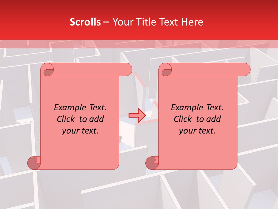 Nobody Reflection Sign PowerPoint Template