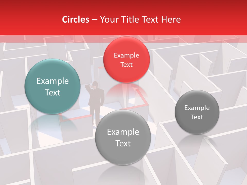Nobody Reflection Sign PowerPoint Template