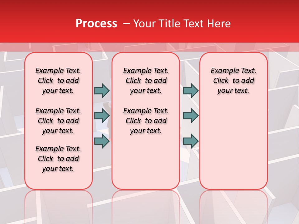 Nobody Reflection Sign PowerPoint Template