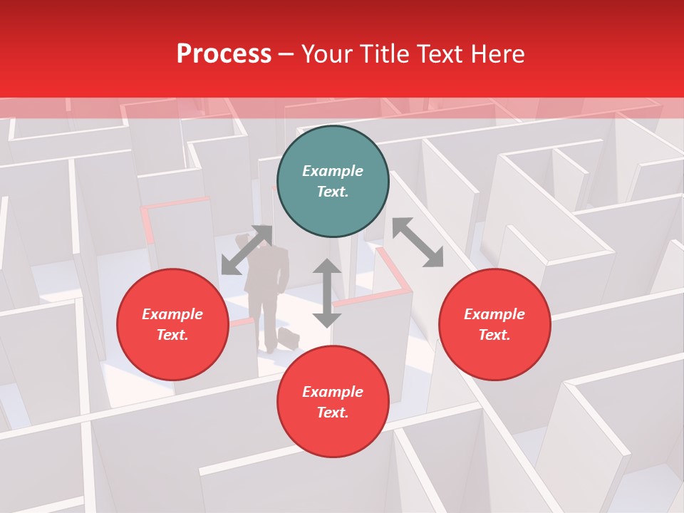Nobody Reflection Sign PowerPoint Template