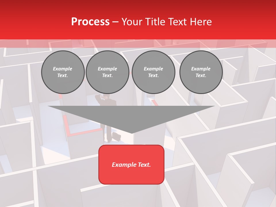 Nobody Reflection Sign PowerPoint Template