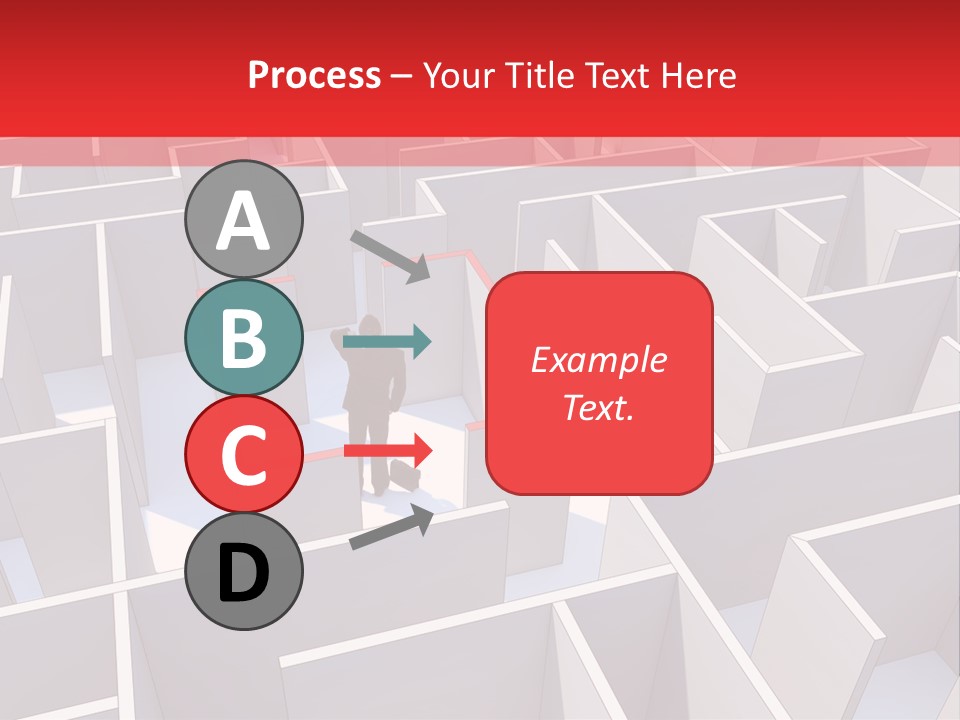 Nobody Reflection Sign PowerPoint Template