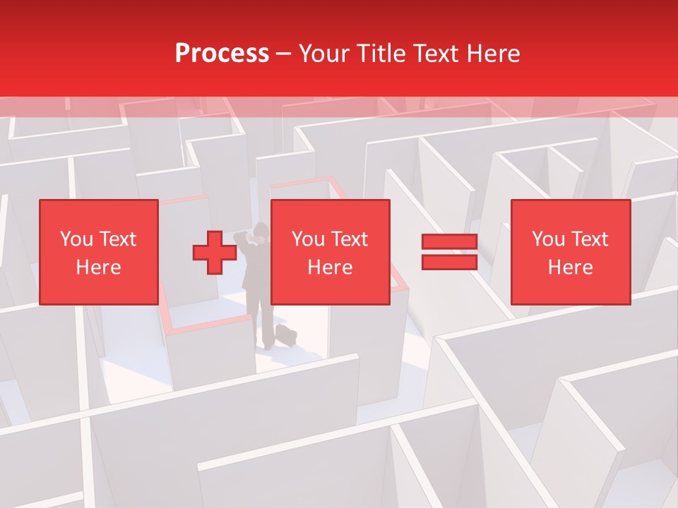 Nobody Reflection Sign PowerPoint Template