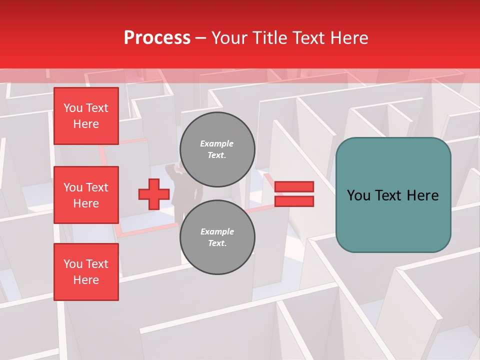 Nobody Reflection Sign PowerPoint Template