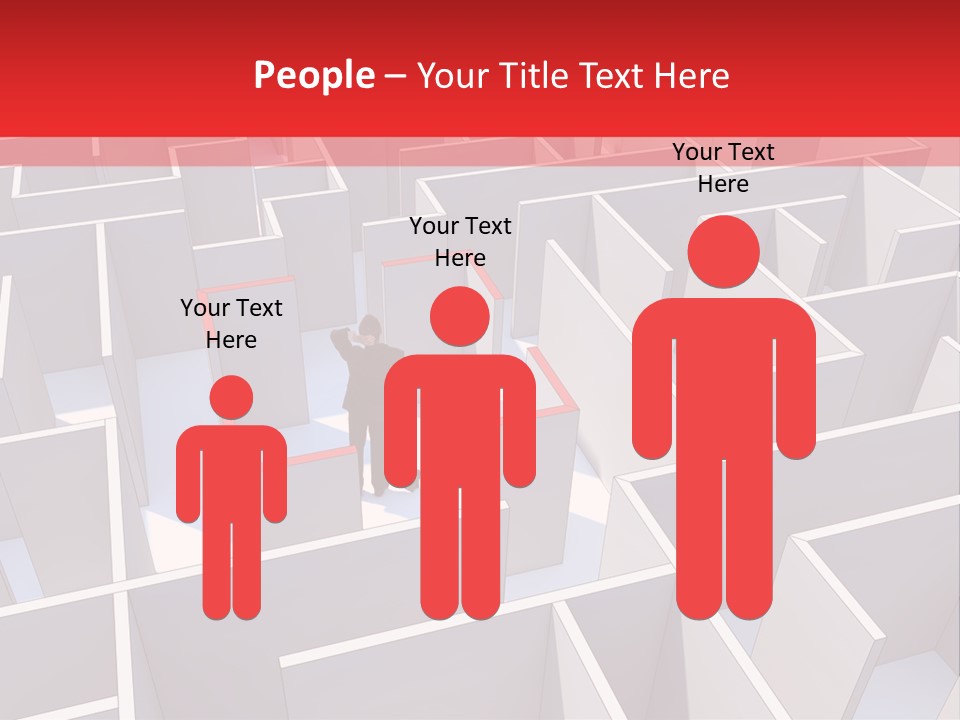 Nobody Reflection Sign PowerPoint Template