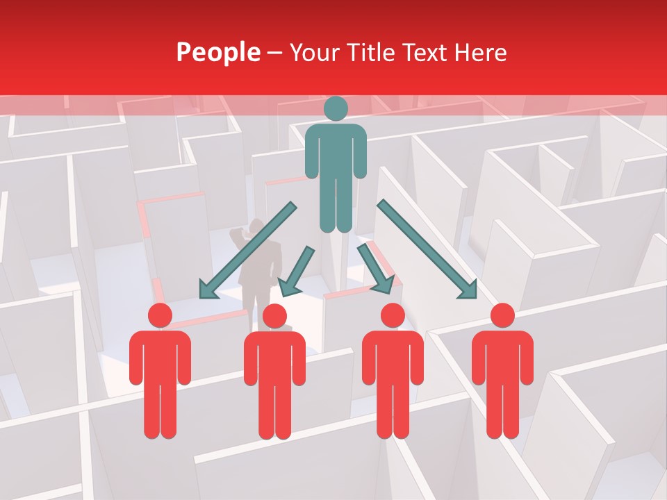 Nobody Reflection Sign PowerPoint Template