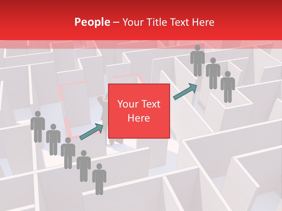 Nobody Reflection Sign PowerPoint Template