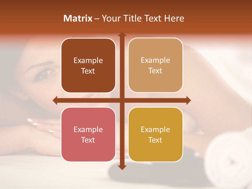 Spine Lovely Massage PowerPoint Template