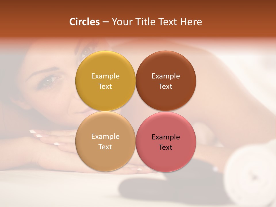 Spine Lovely Massage PowerPoint Template