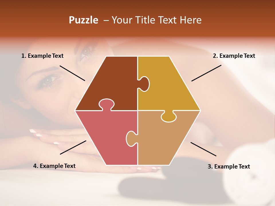 Spine Lovely Massage PowerPoint Template