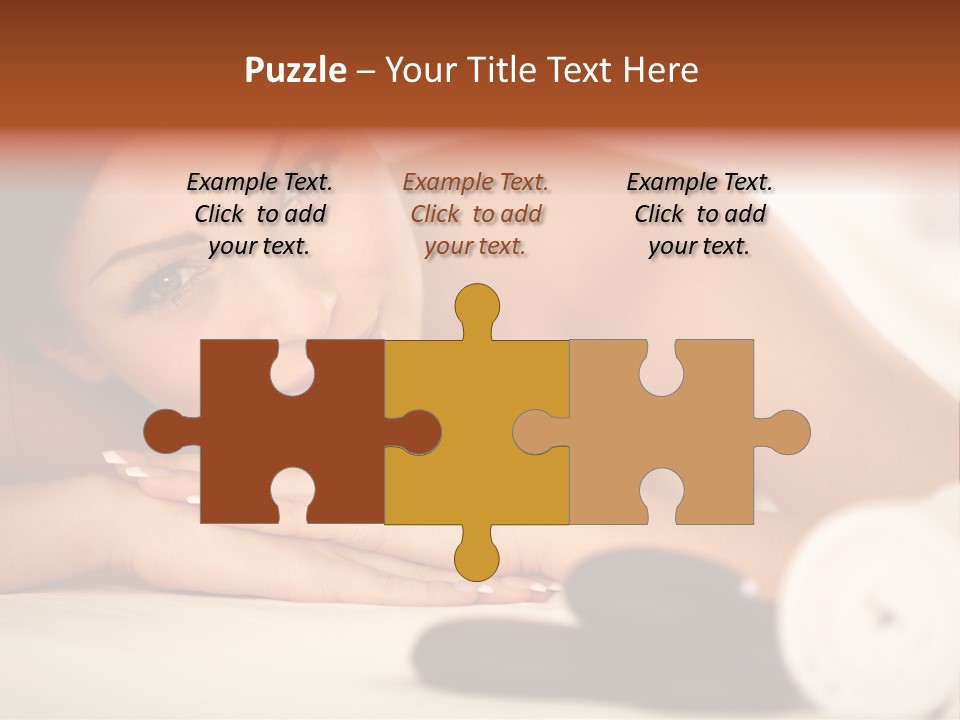 Spine Lovely Massage PowerPoint Template