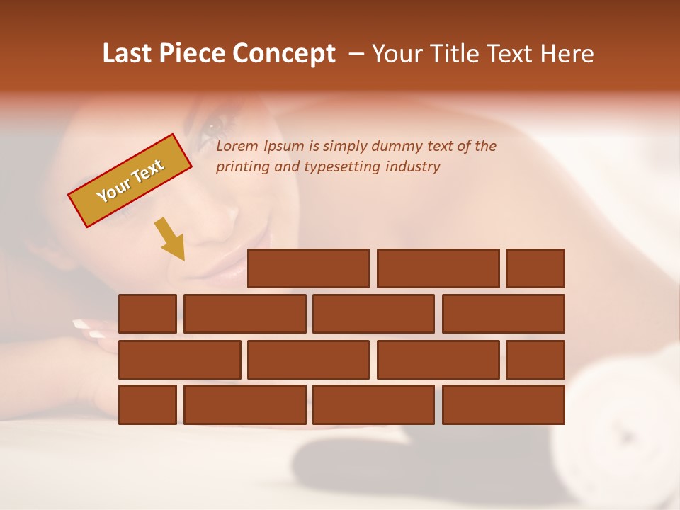 Spine Lovely Massage PowerPoint Template