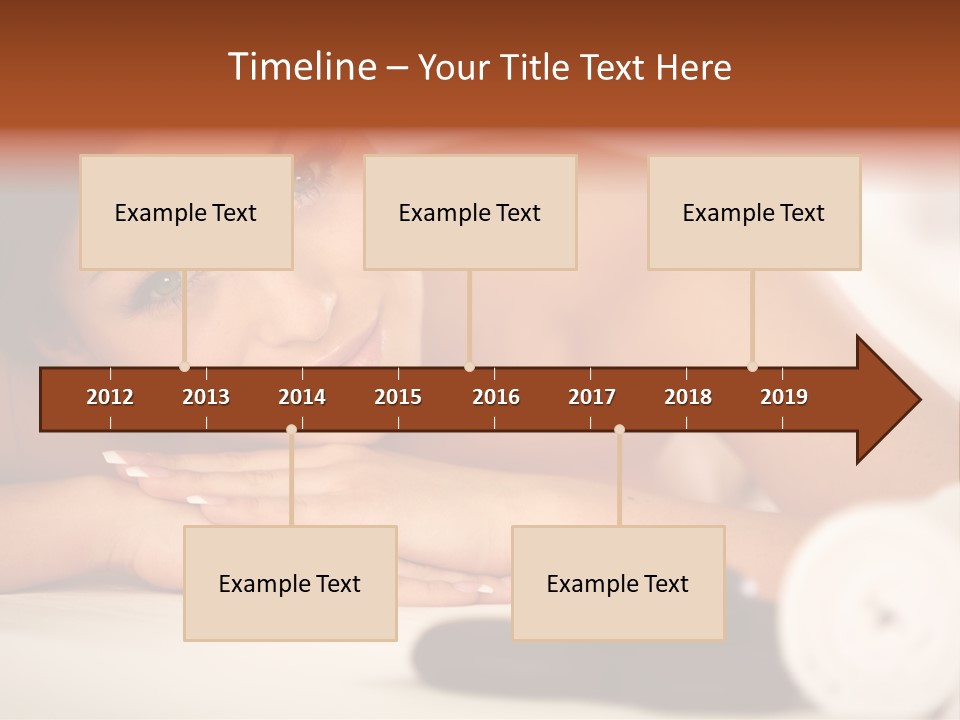 Spine Lovely Massage PowerPoint Template