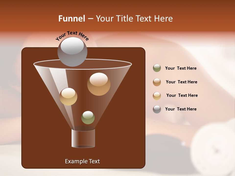 Spine Lovely Massage PowerPoint Template