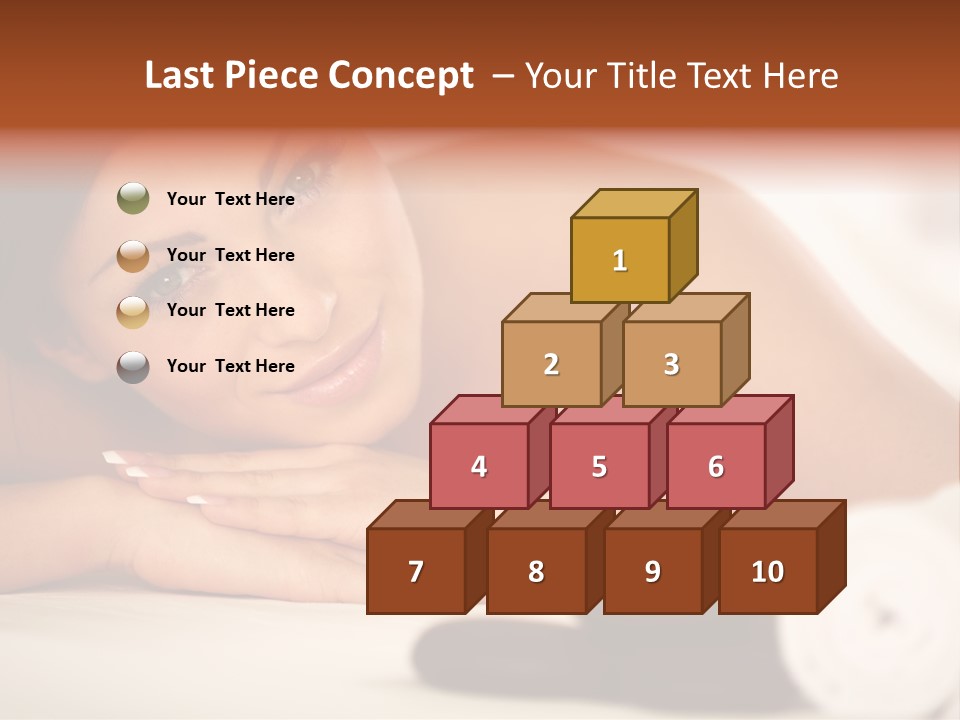 Spine Lovely Massage PowerPoint Template