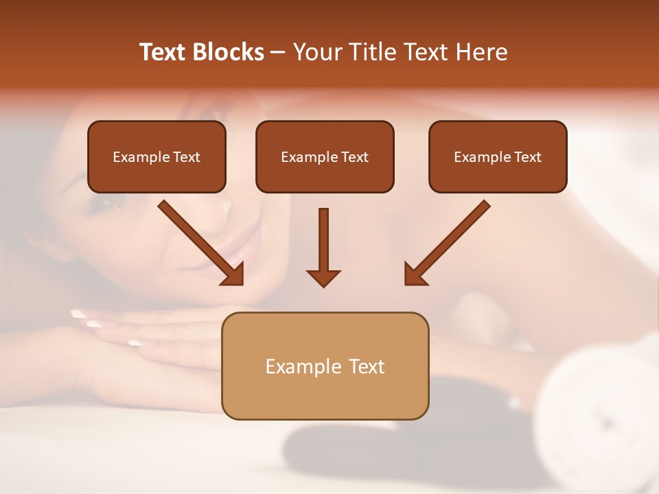 Spine Lovely Massage PowerPoint Template