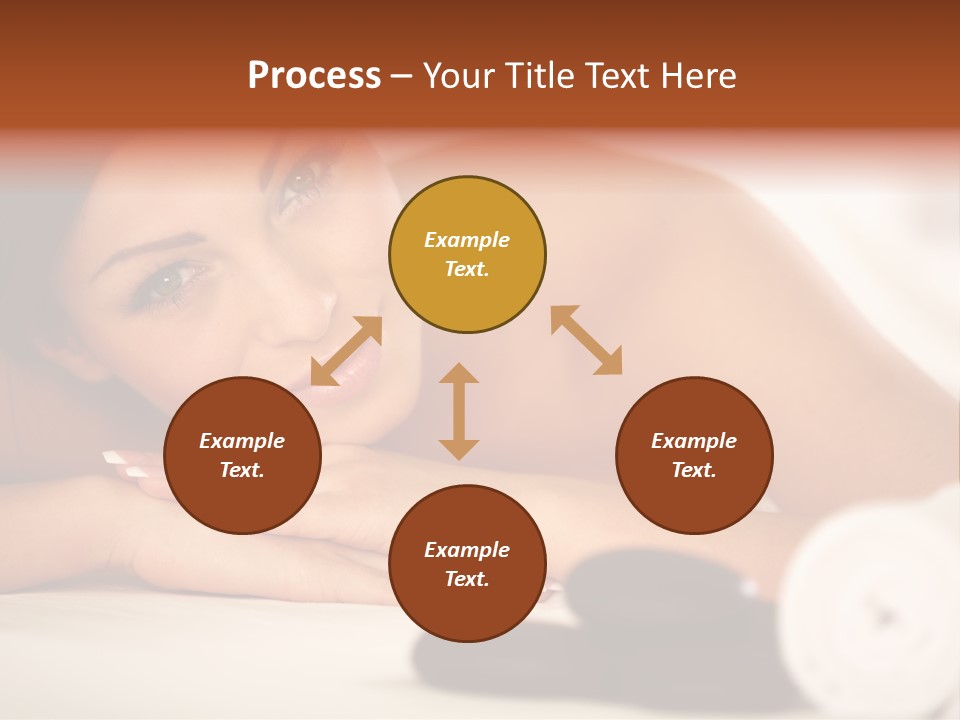 Spine Lovely Massage PowerPoint Template