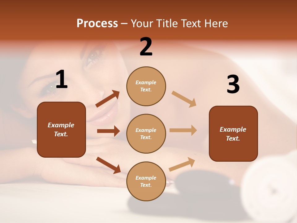 Spine Lovely Massage PowerPoint Template