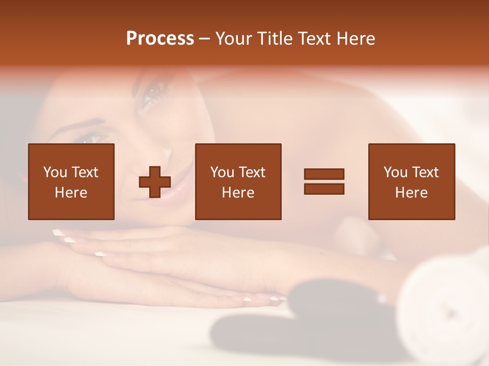 Spine Lovely Massage PowerPoint Template