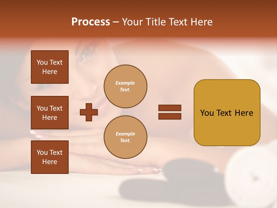 Spine Lovely Massage PowerPoint Template