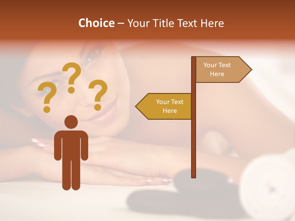 Spine Lovely Massage PowerPoint Template