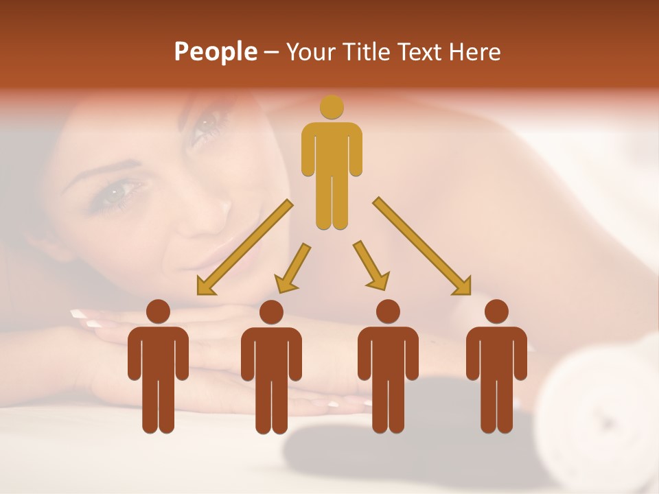 Spine Lovely Massage PowerPoint Template