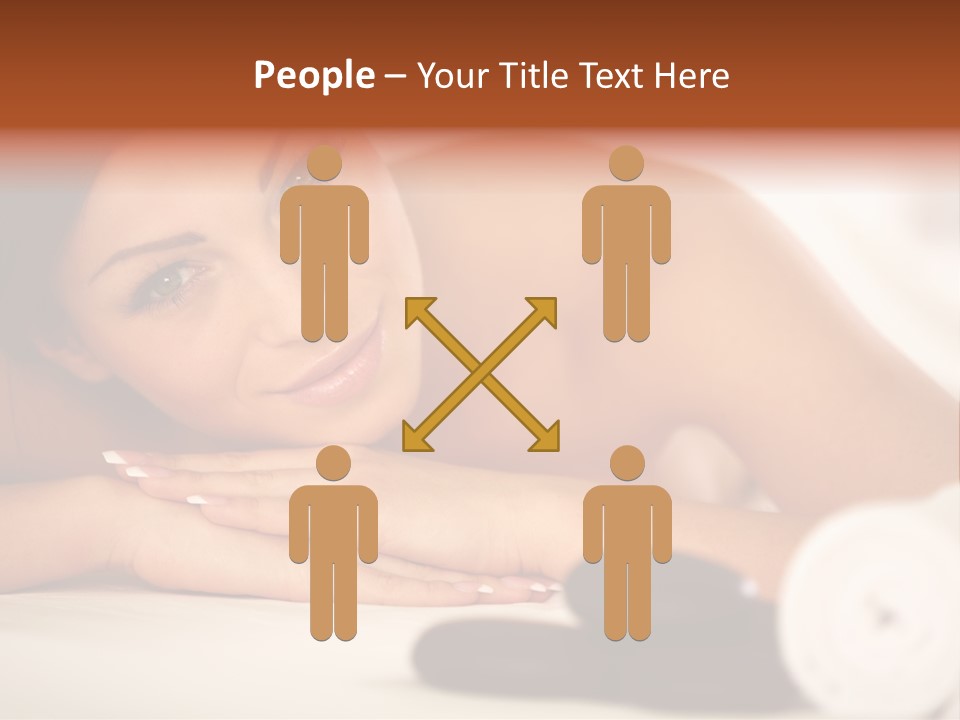 Spine Lovely Massage PowerPoint Template