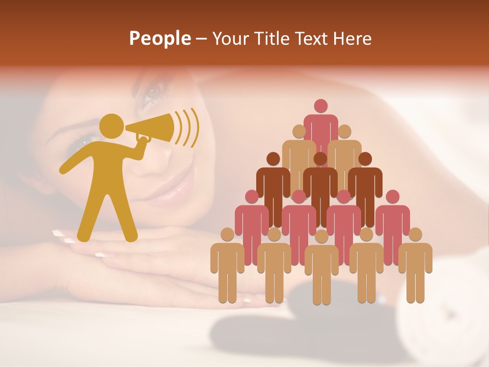 Spine Lovely Massage PowerPoint Template