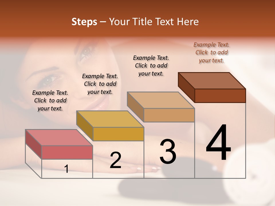 Spine Lovely Massage PowerPoint Template